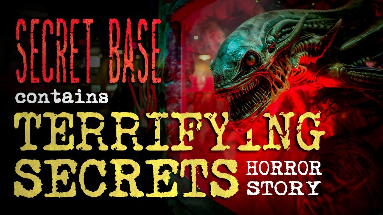 Secret Underground Base Contains TERRIFYING Secrets. HORROR Short Story.
