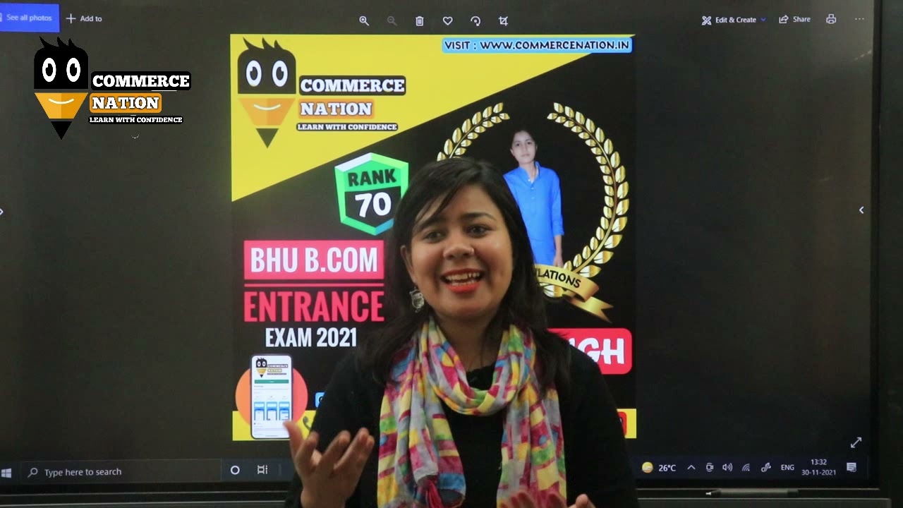 Congratulations To Our Rank Holder | BHU B.com & M.com Entrance Exam 2021