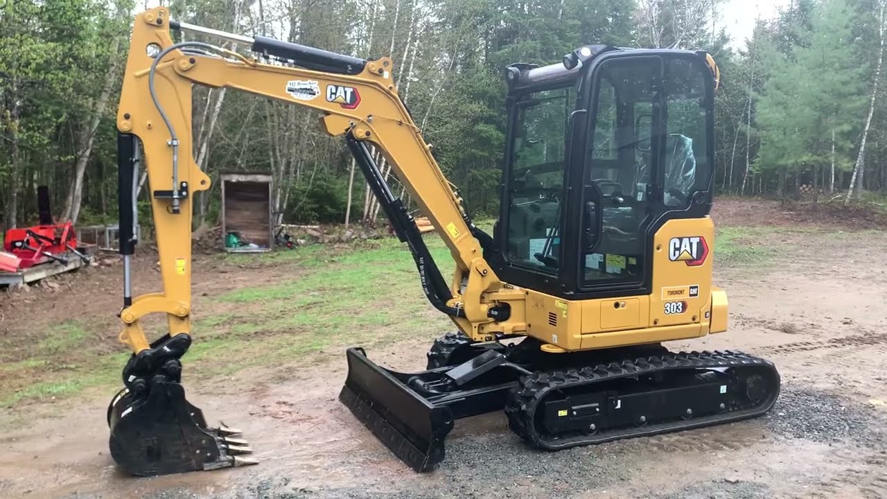 Our new 2025 caterpillar 303 next gen long arm