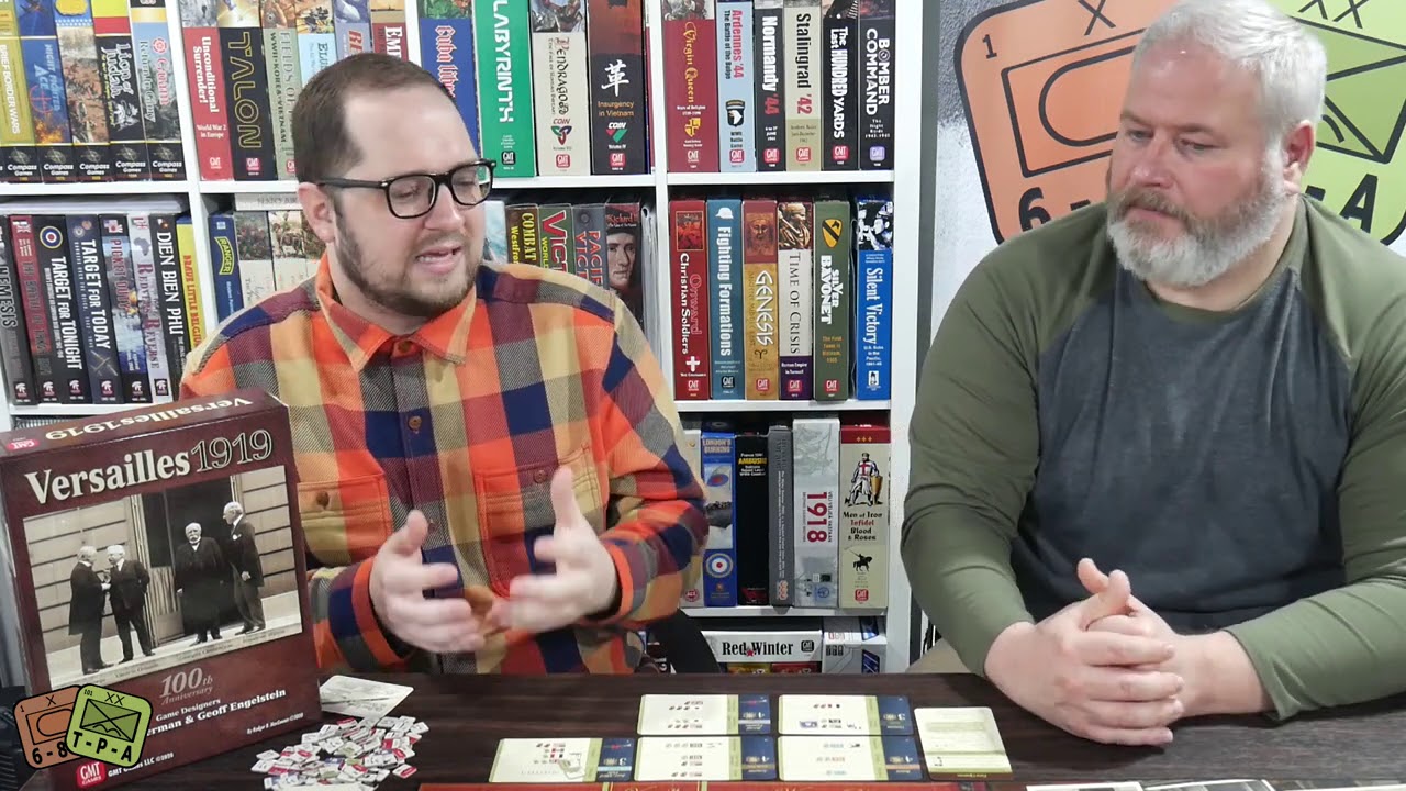 Review: Versailles 1919 from GMT Games - The Players' Aid