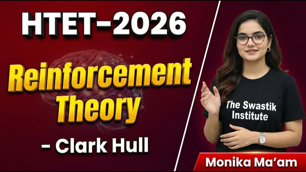 HTET 2026 Special | Reinforcement Theory (Clark Hull) | Full Concept + MCQs