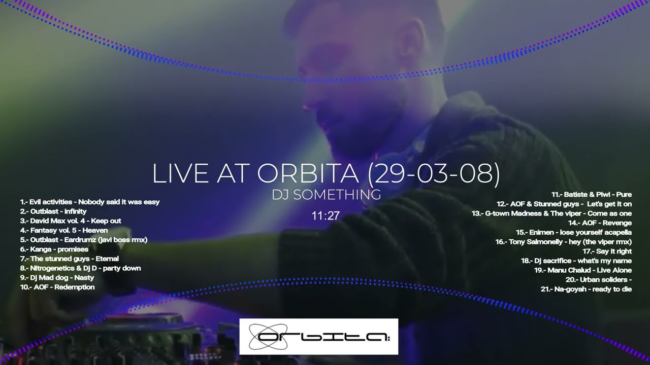 Dj Something @ ORBITA (Sant Mateu) - 29/03/08