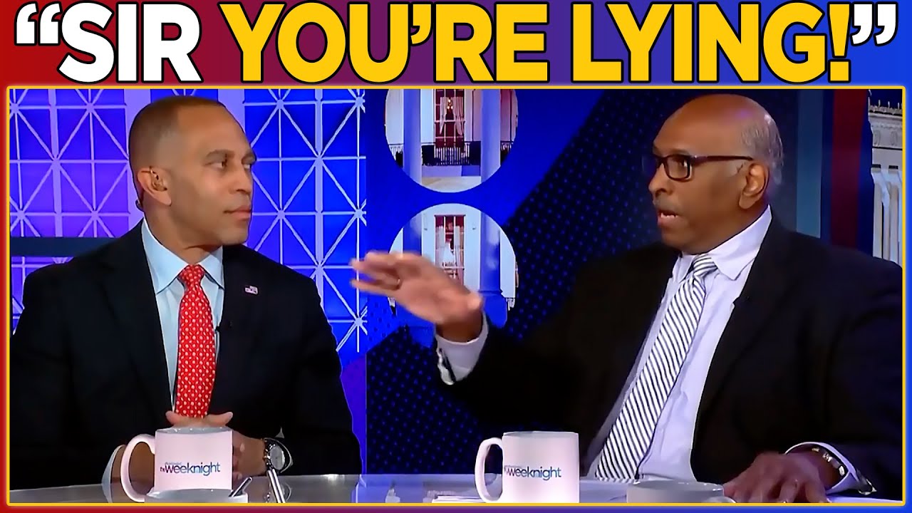 Ведущий MSNBC унижает Хакима Джеффриса