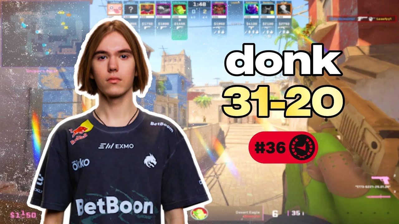 DONK 31-20 EU FACEIT POV (Мираж) | 4577 ЭЛО