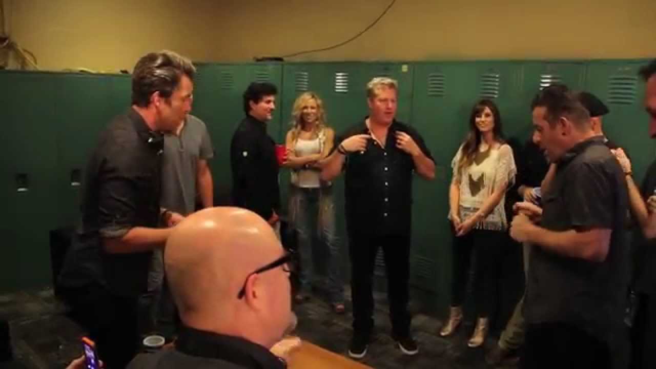 Rascal Flatts rehearsing 