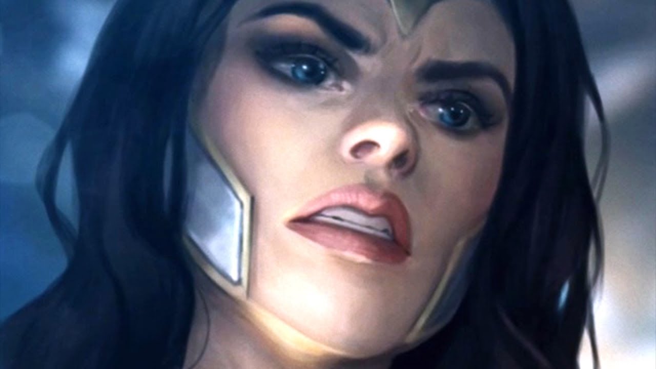 EXCLUSIVE WONDER WOMAN MOVIE EPIC GEAR SET IN INJUSTICE 2 & ENDING