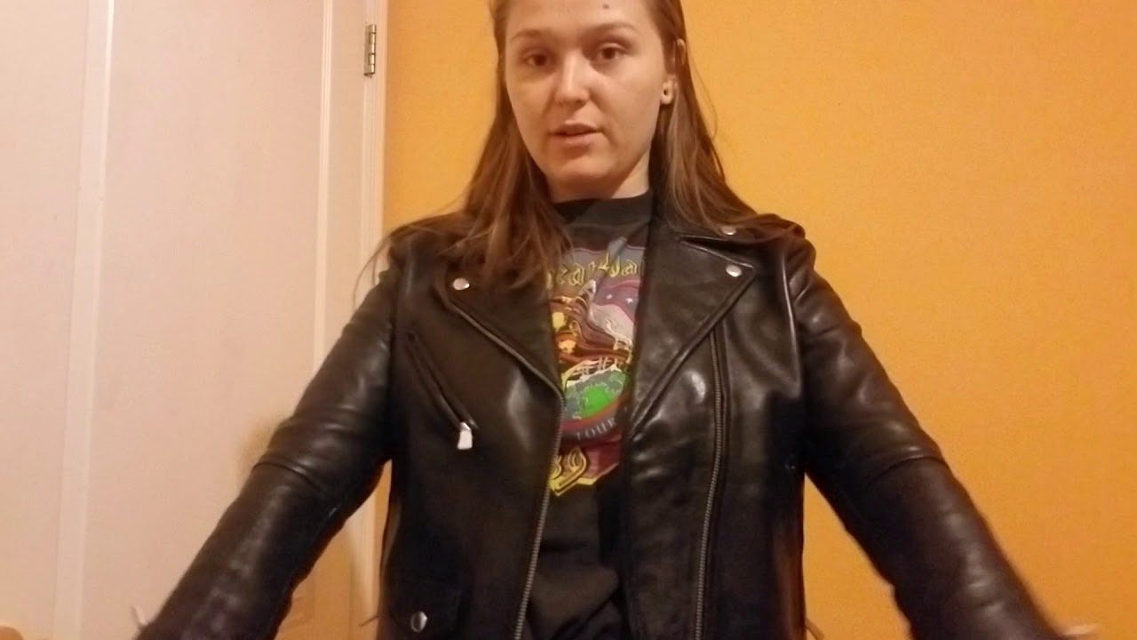 Levi's Relaxed Leather Moto Jacket **HONEST REVIEW**