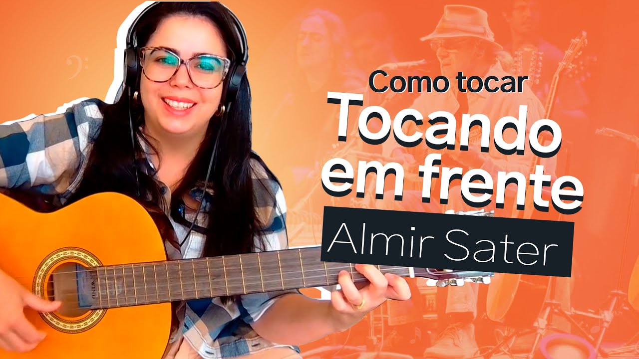 Musica: Tocando em frente - como tocar no violao SEM PESTANA!