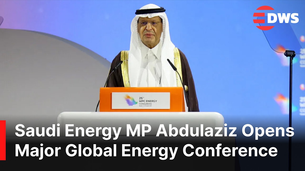 WATCH: Saudi Energy Minister Prince Abdulaziz Opens Major Global Energy Conference In Riyadh | AF14