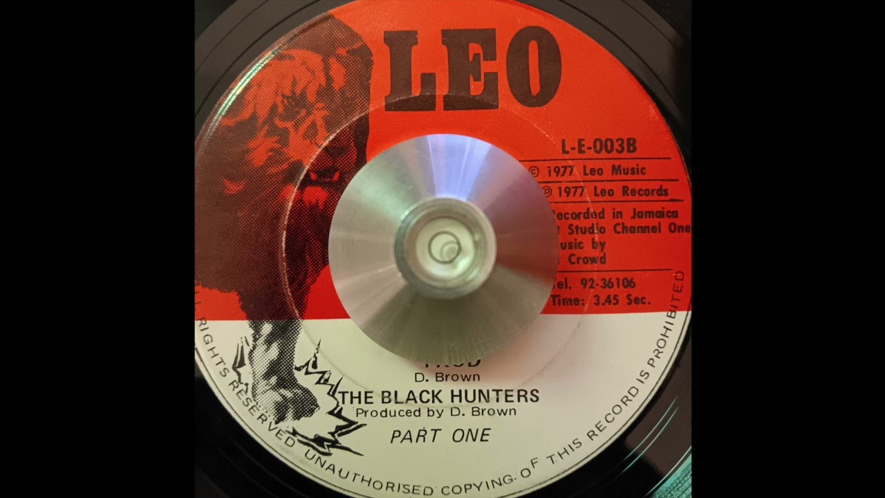The Black Hunters - Trod & Part Two (Leo Records) 1977
