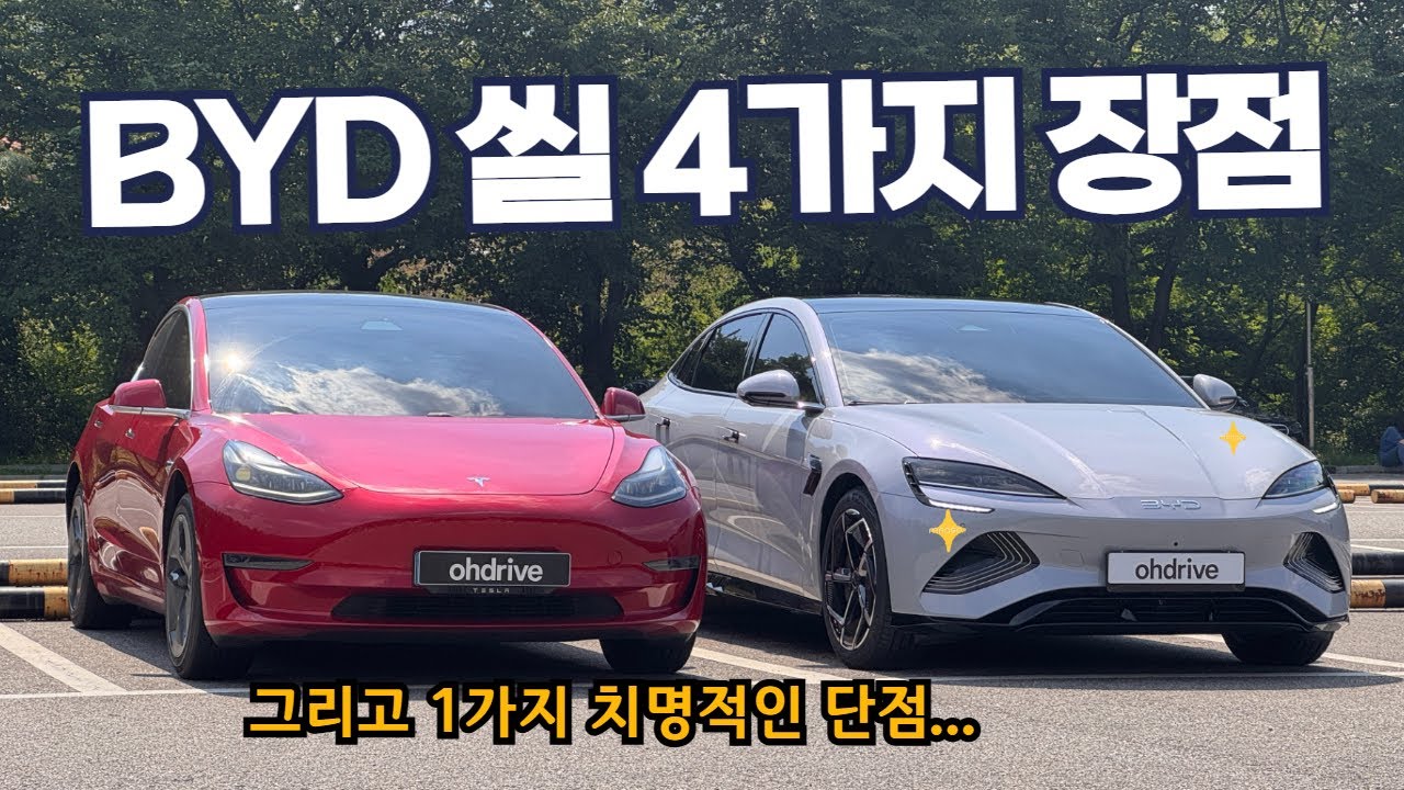 BYD SEAL 씰의 치명적인 단점? - BYD 씰 장점 & 단점 4가지