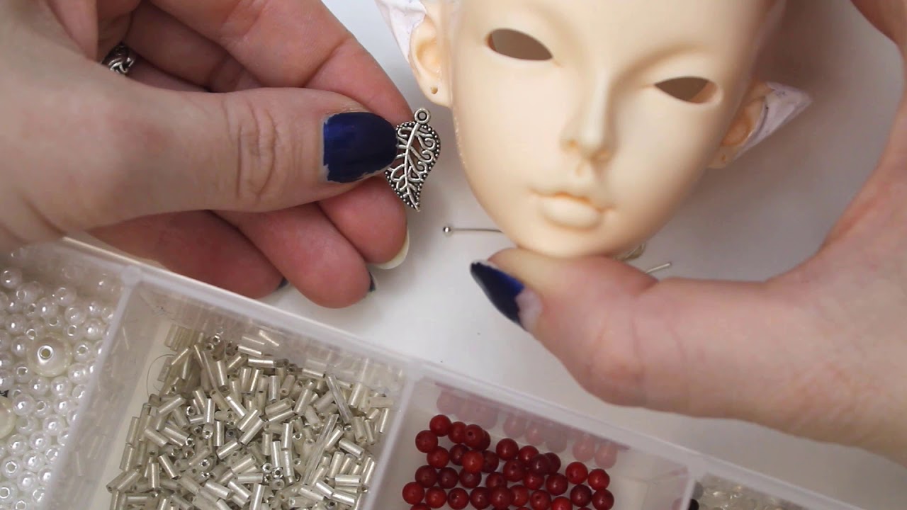 Let's craft! Making earrings for my BJDs [Old Patreon rewards]