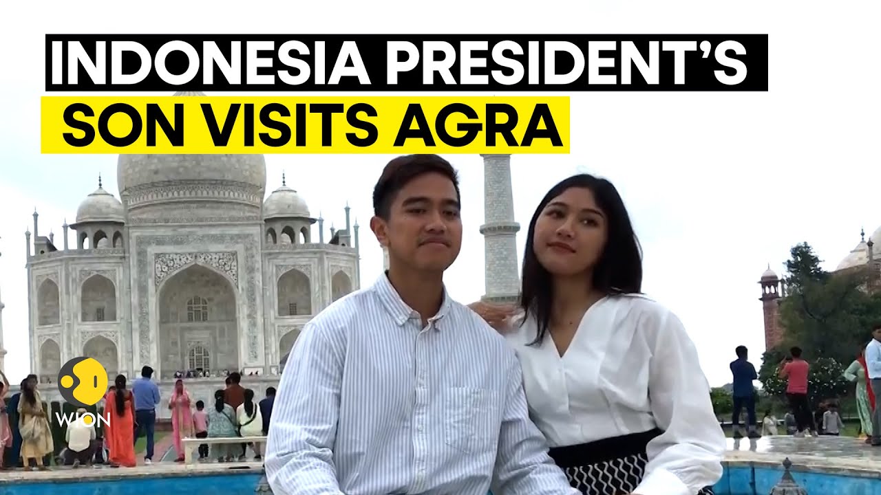 Indonesian President Joko Widodo's son visit the Taj Mahal in Agra | WION Originals