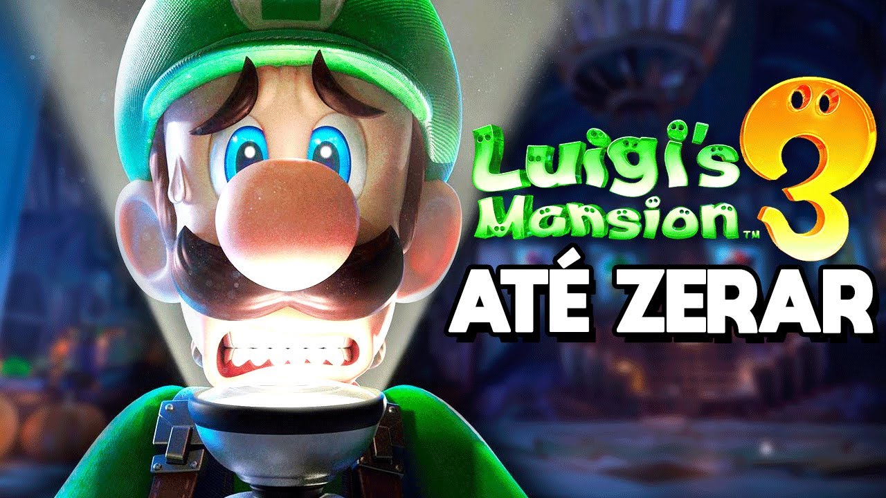 Luigi's Mansion 3 ATÉ ZERAR - O JOGO DO MARIO VERDE no Nintendo Switch