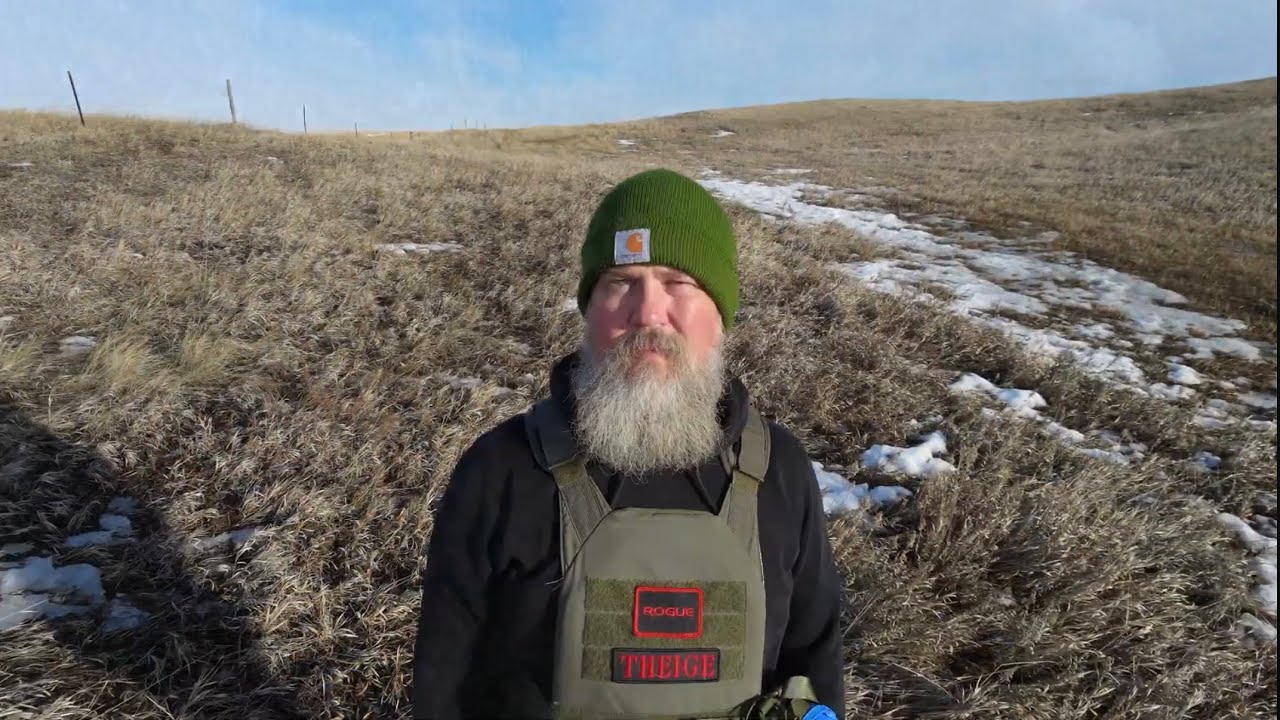 A Peaceful Prairie Walk | Warm February Hike in North Dakota (Cinematic Drone Footage)