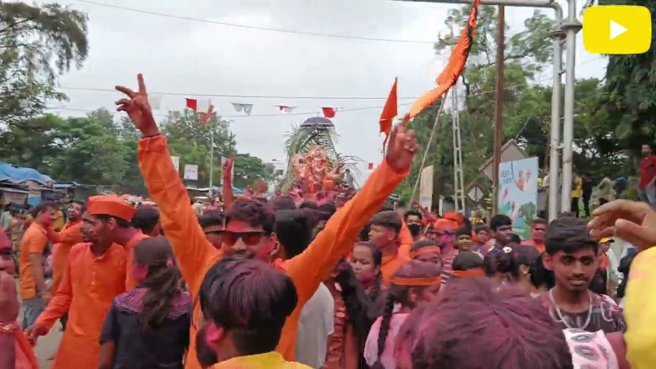 Ahwa Dang Ma Ganpati visarjan Dance video | Dangi Studio | Ahwa Dang video 2022