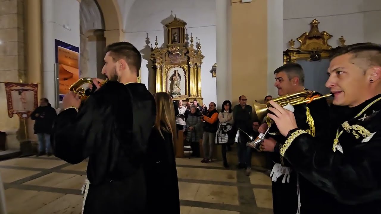 Semana Santa Segovia 2024. Martes Santo. Cristo Esperanza. Cinco Misterios 26/3/2024