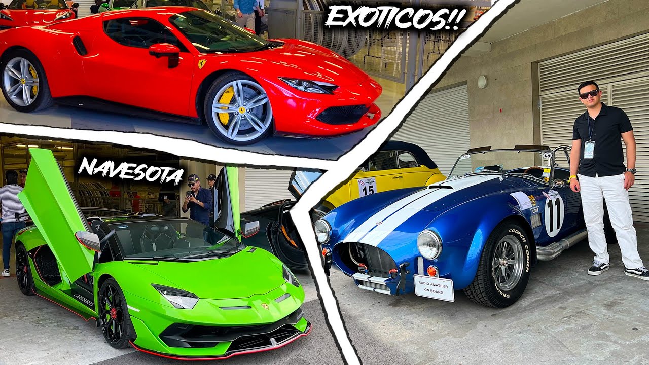 🏎️Autos de ENSUEÑO 🤯 Gran Premio Histórico Ciudad de México 🇲🇽