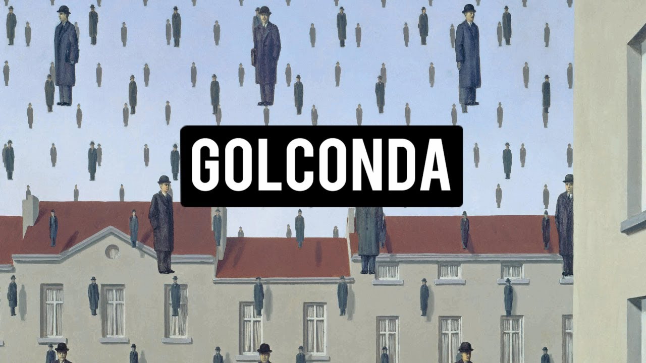 GOLCONDA - RENE' MAGRITTE