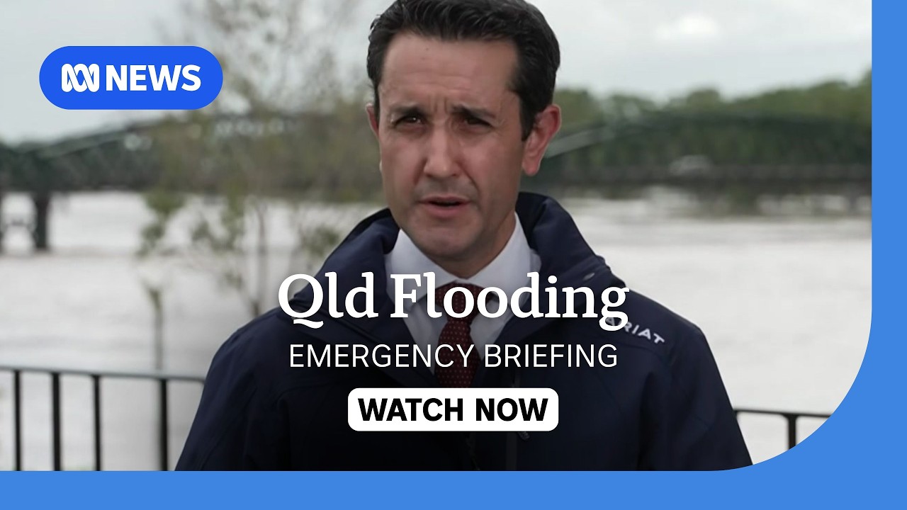 IN FULL: Queensland premier David Crisafulli delivers a flood update from Bundaberg | ABC NEWS
