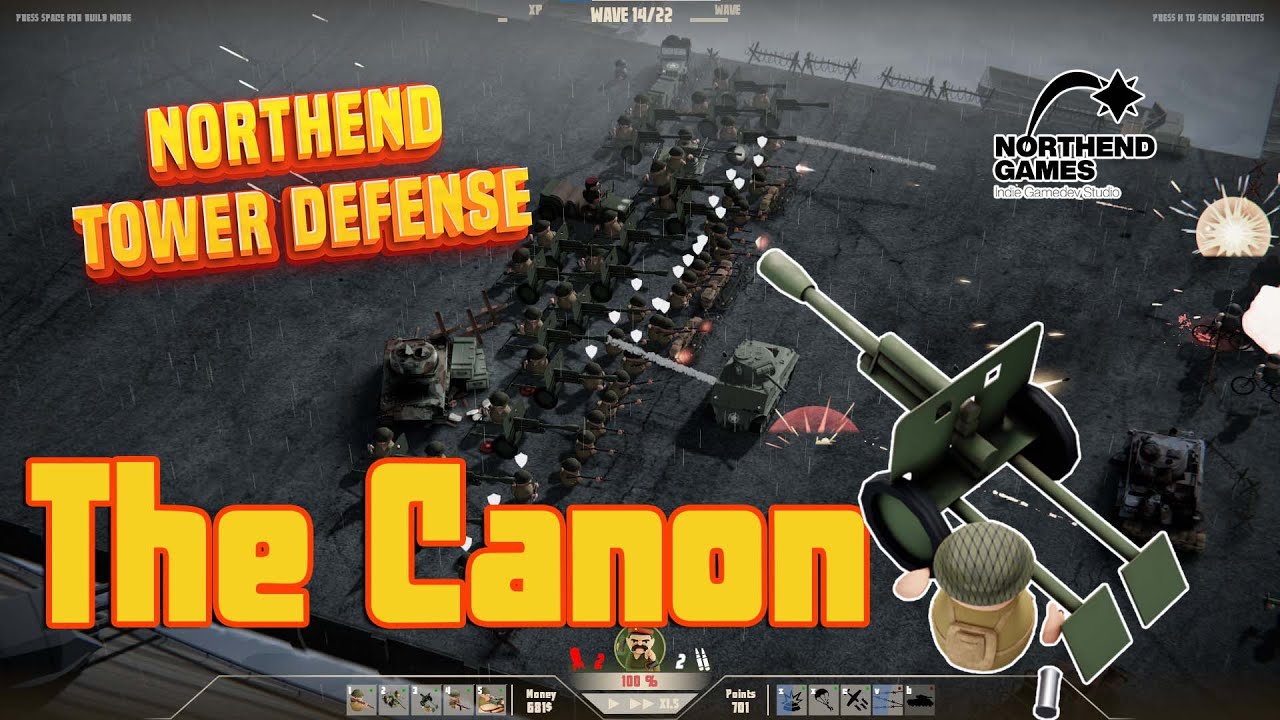 The Canon squad - Northend Tower Defense
