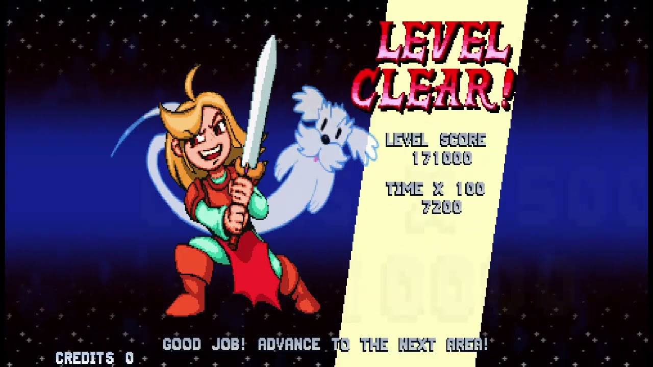 Super Battle Princess Madelyn (exA) - 1CC Normal Mode / Easy Route