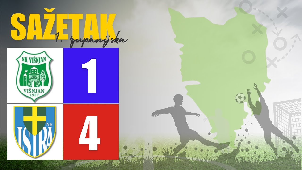 1.ŽNLI | 3.kolo | NK Višnjan 1957 v NK Istra-Pula | 1:4