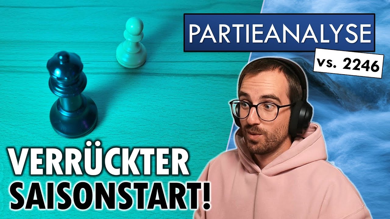 Internationaler Meister trickst sich selbst aus!