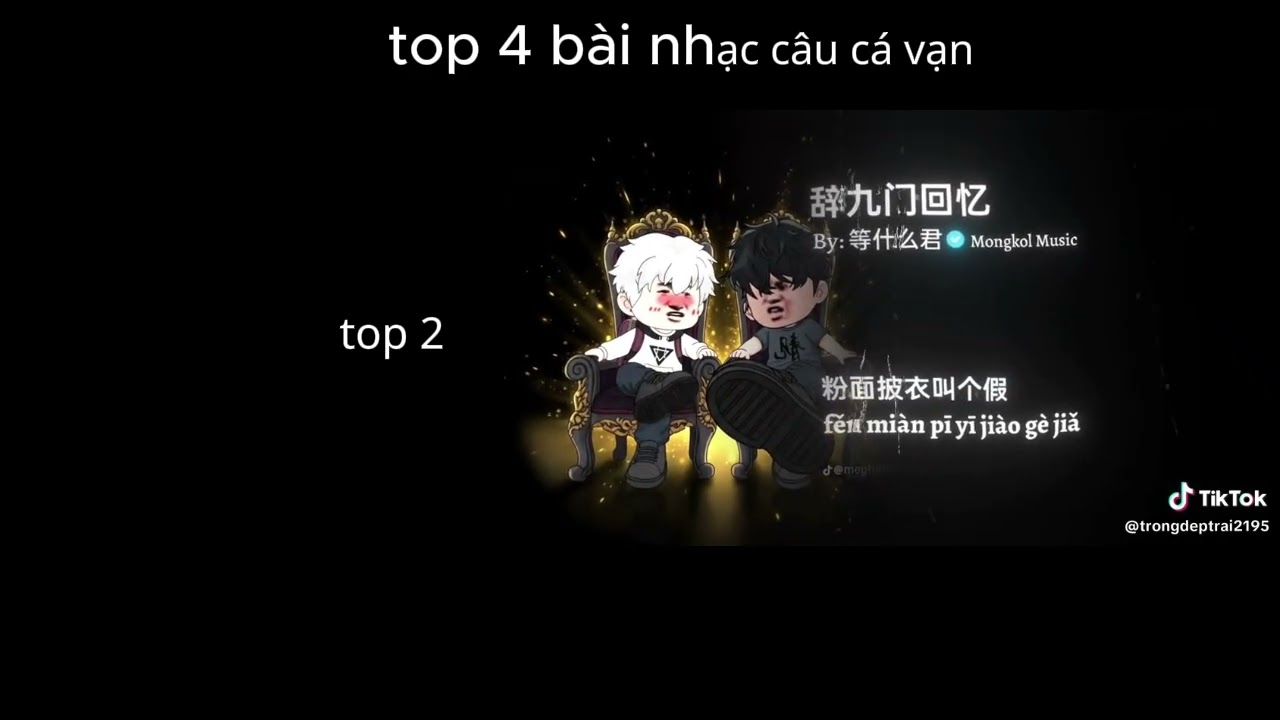 top 4 b&agrave;i nhạc c&acirc;u c&aacute; vạn c&acirc;n
