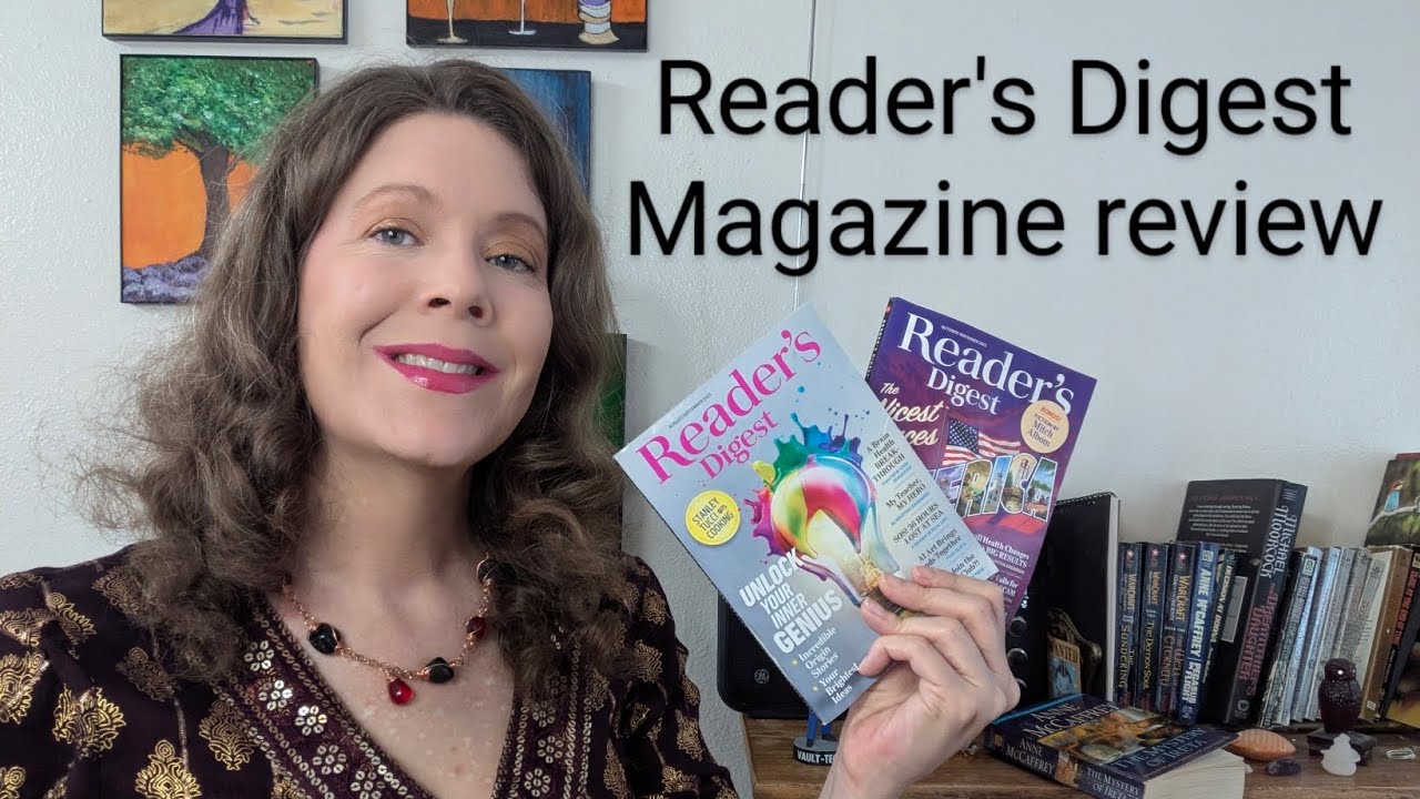 Reader's Digest magazine review. Newsprint edition only.