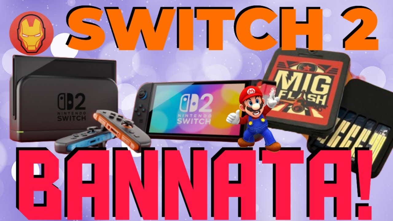 NINTENDO SWITCH 2  BANNATA! MIG FLASH #nintendoswitch2 #switch2 #nintendoswitch #migflash #migswitch
