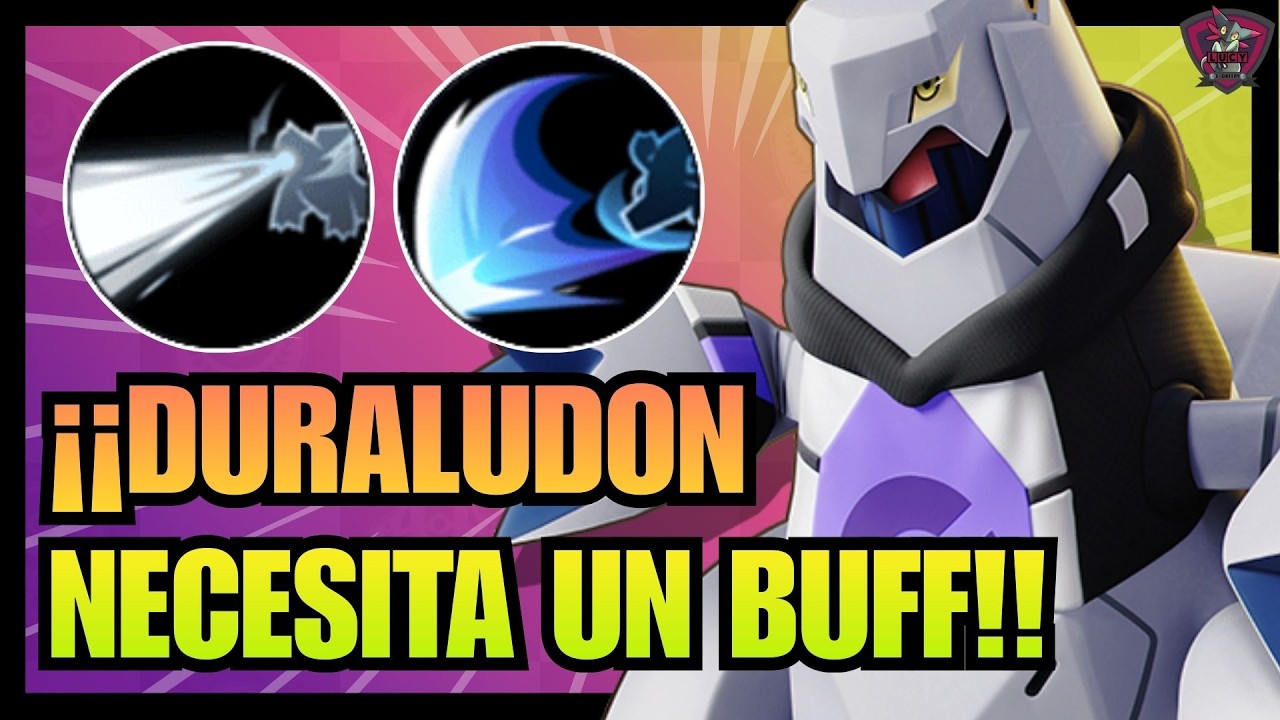 DURALUDON NECESITA UN BUFF URGENTE🥵MEJORES OBJETOS Y MEDALLAS⭐BUILD DURALUDON POKEMON UNITE