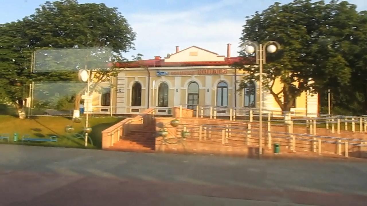 Станция Копысь.Вид из окна ДРБ1М-12