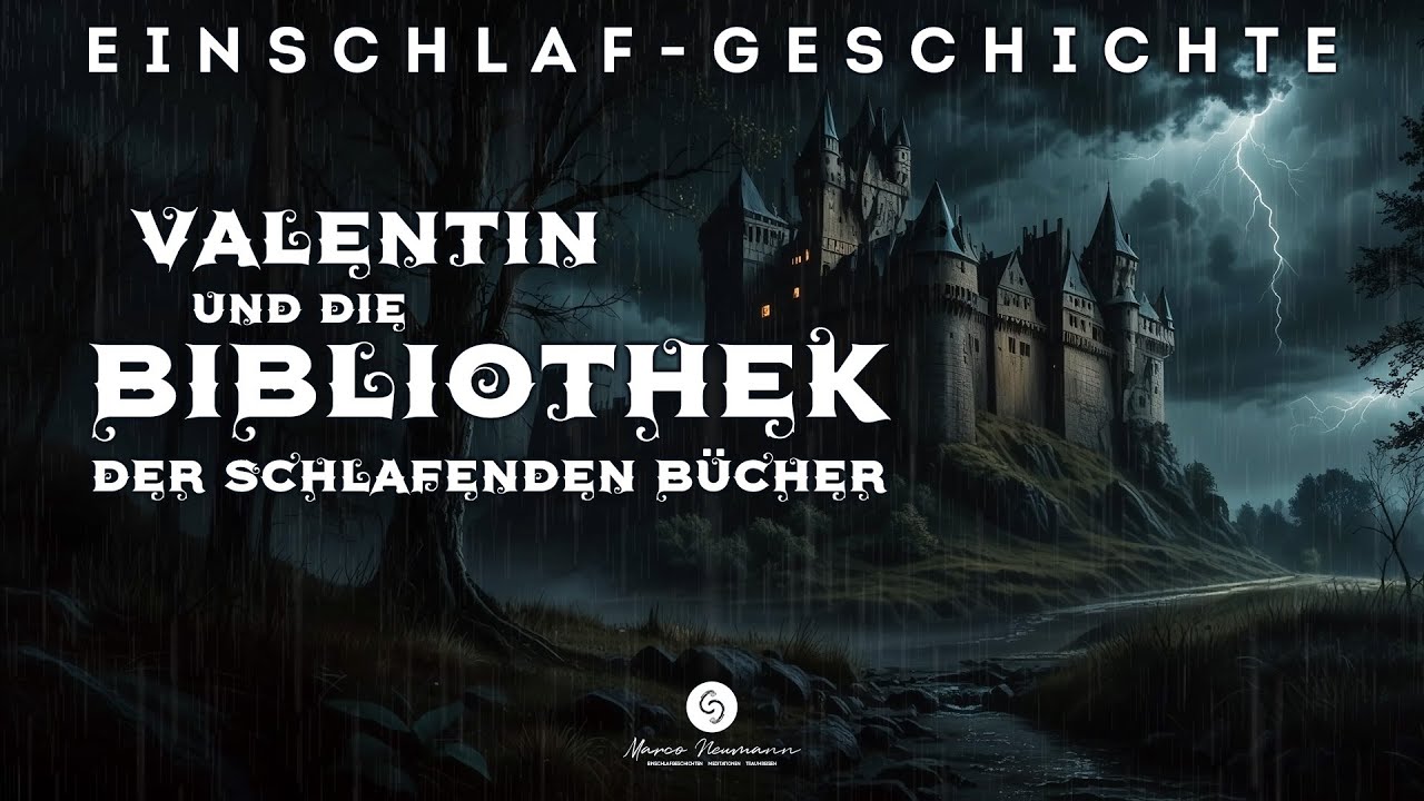 Mystische Einschlafgeschichte mit Gewitter, voller Poesie. Triff Valentin, den lyrischen Vampir