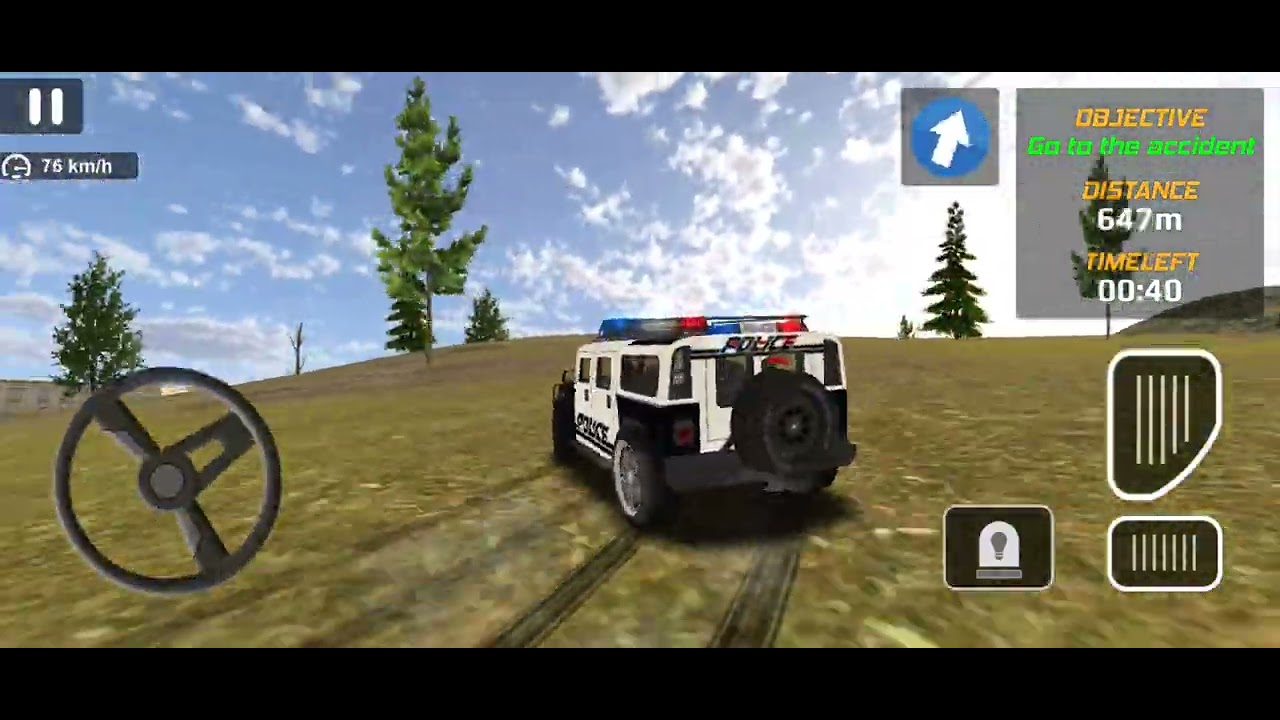 Police car chase cop simulator 
