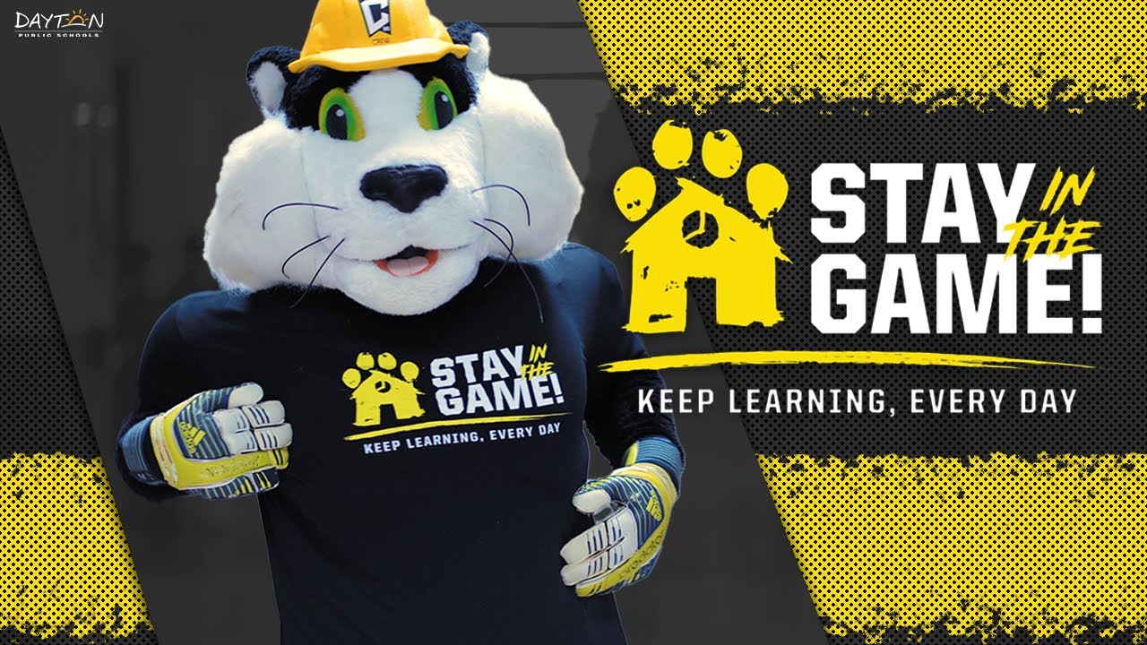 Crew Cat Visits Belle Haven Elementary - Dayton Public Schools