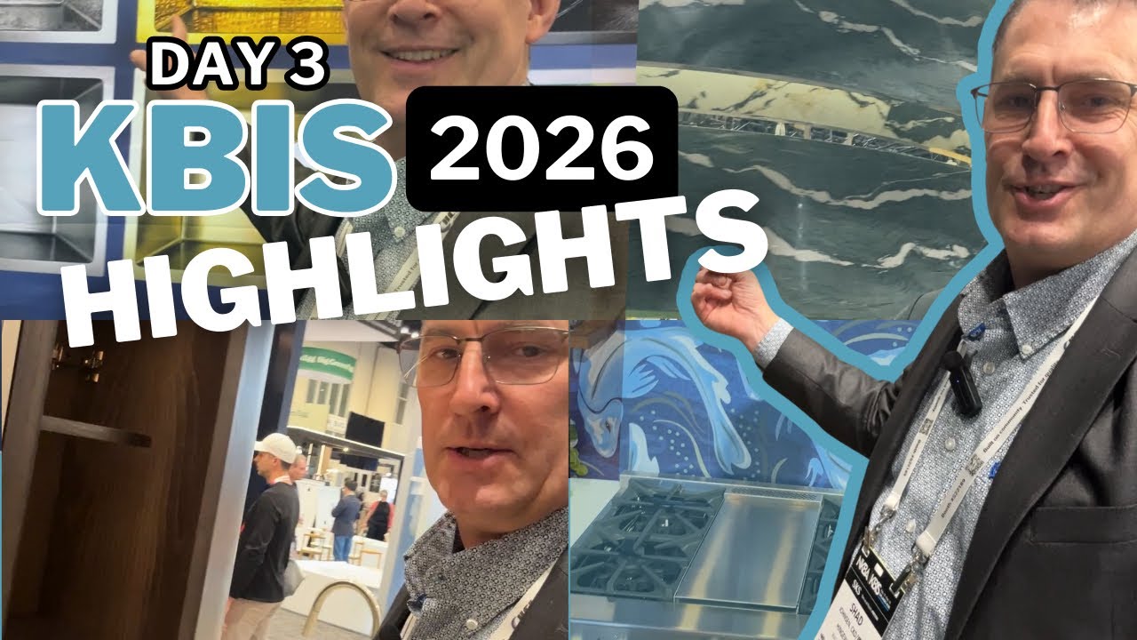 KBIS 2026: Индивидуальные цвета, водостойкая древесина и идеи для кухни! [День 3]