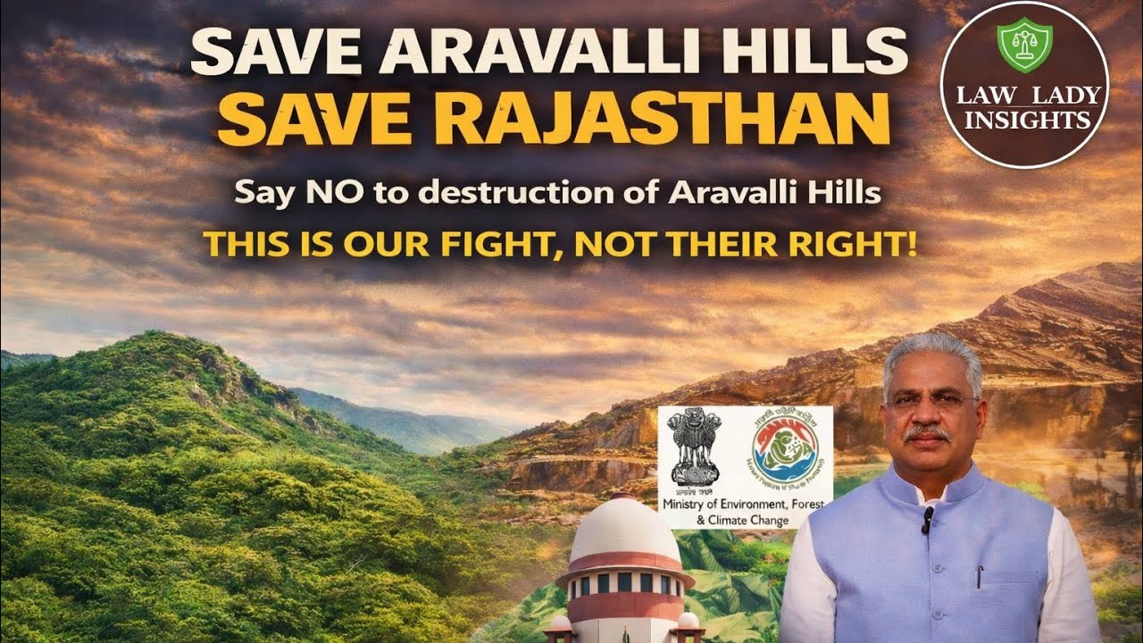 SC Decision on Aravalli Hills: Protection Ya Destruction? | Save Aravalli