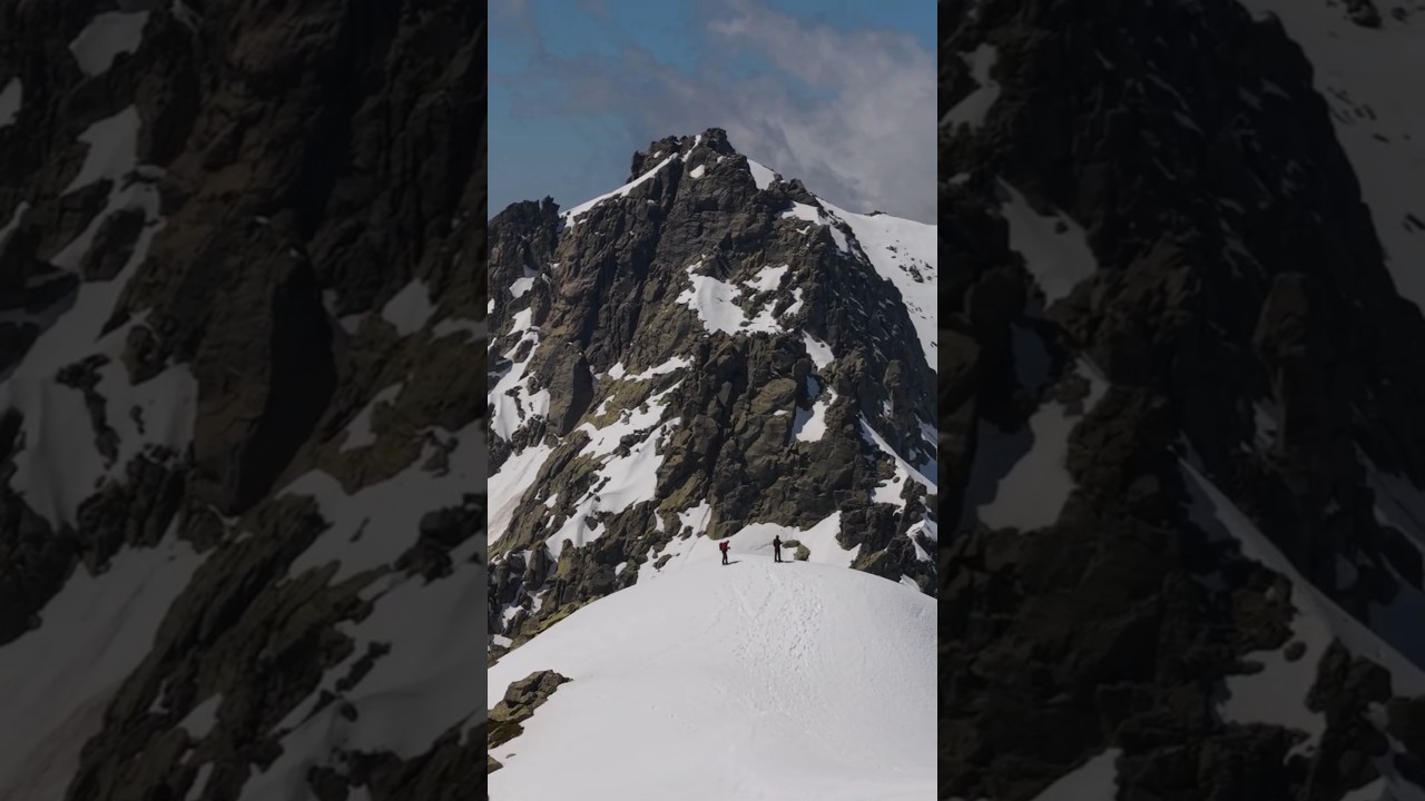 Gredos (Morezon) Monta&ntilde;ero #drone #mountains #gredos