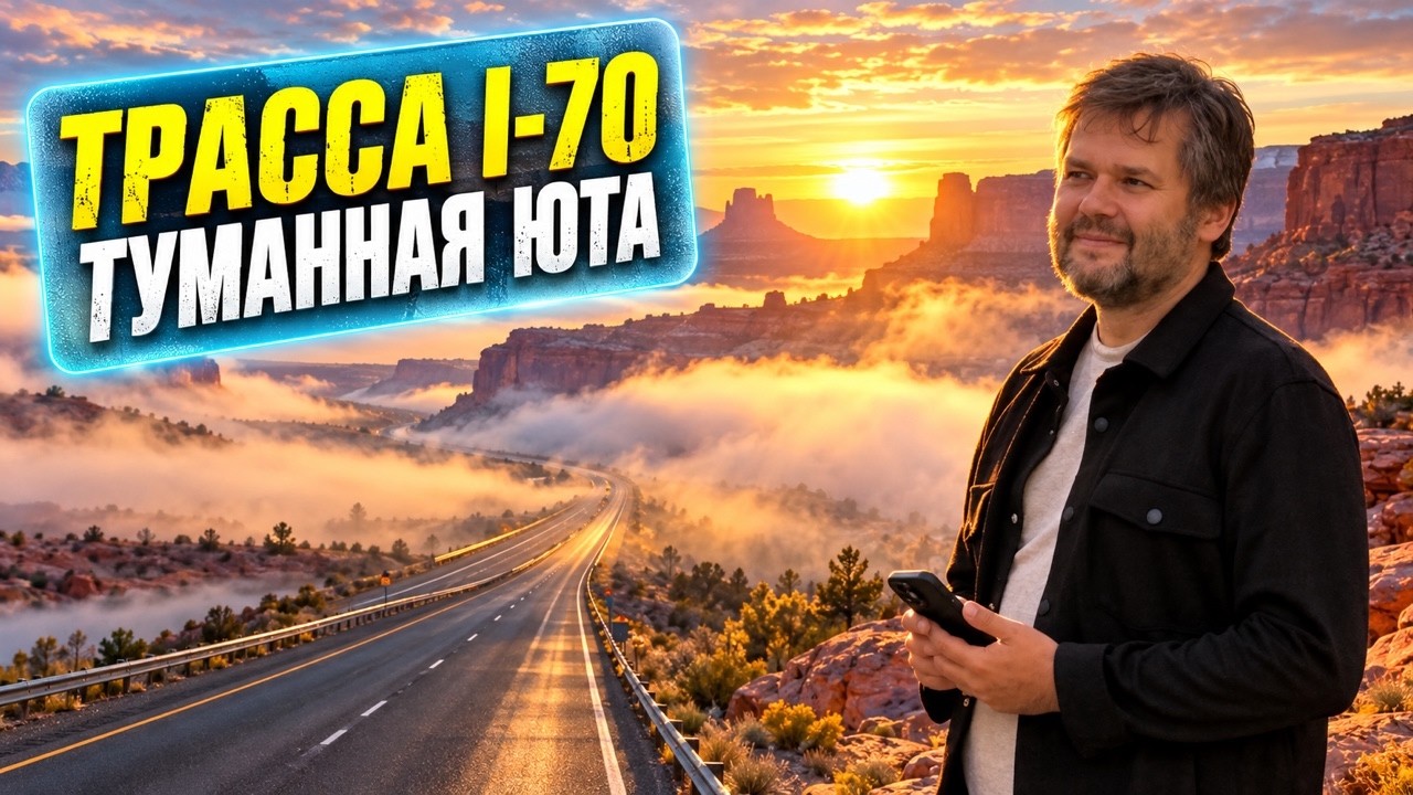От горных туч к пальмам: непредсказуемая Юта на I-70
