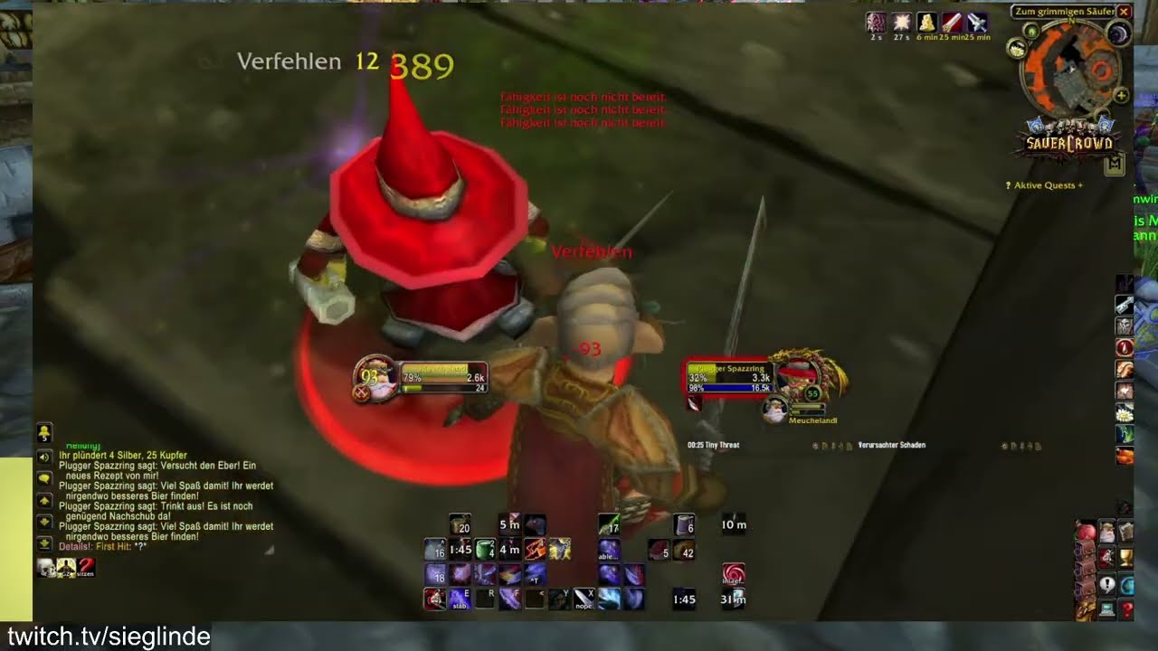 Eine schlimme Nacht für [SAUERCROWD]...3x 60/57 RIP