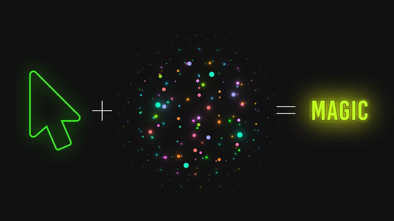 How to Create Amazing Magic Dots Cursor Effects using CSS and JavaScript