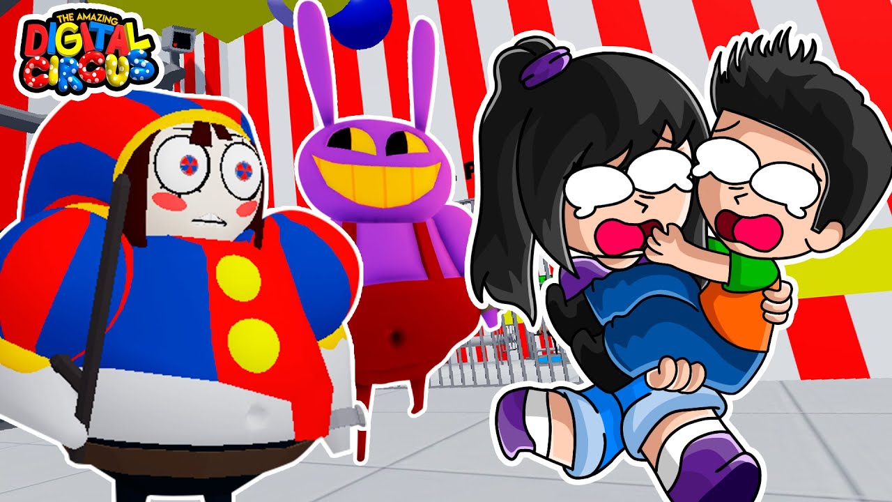 ESCAPA DE LA PRISION DE AMAZING DIGITAL CIRCUS EN ROBLOX 🎪😱 | DIGITAL CIRCUS PRISON RUN | JONDRES GC