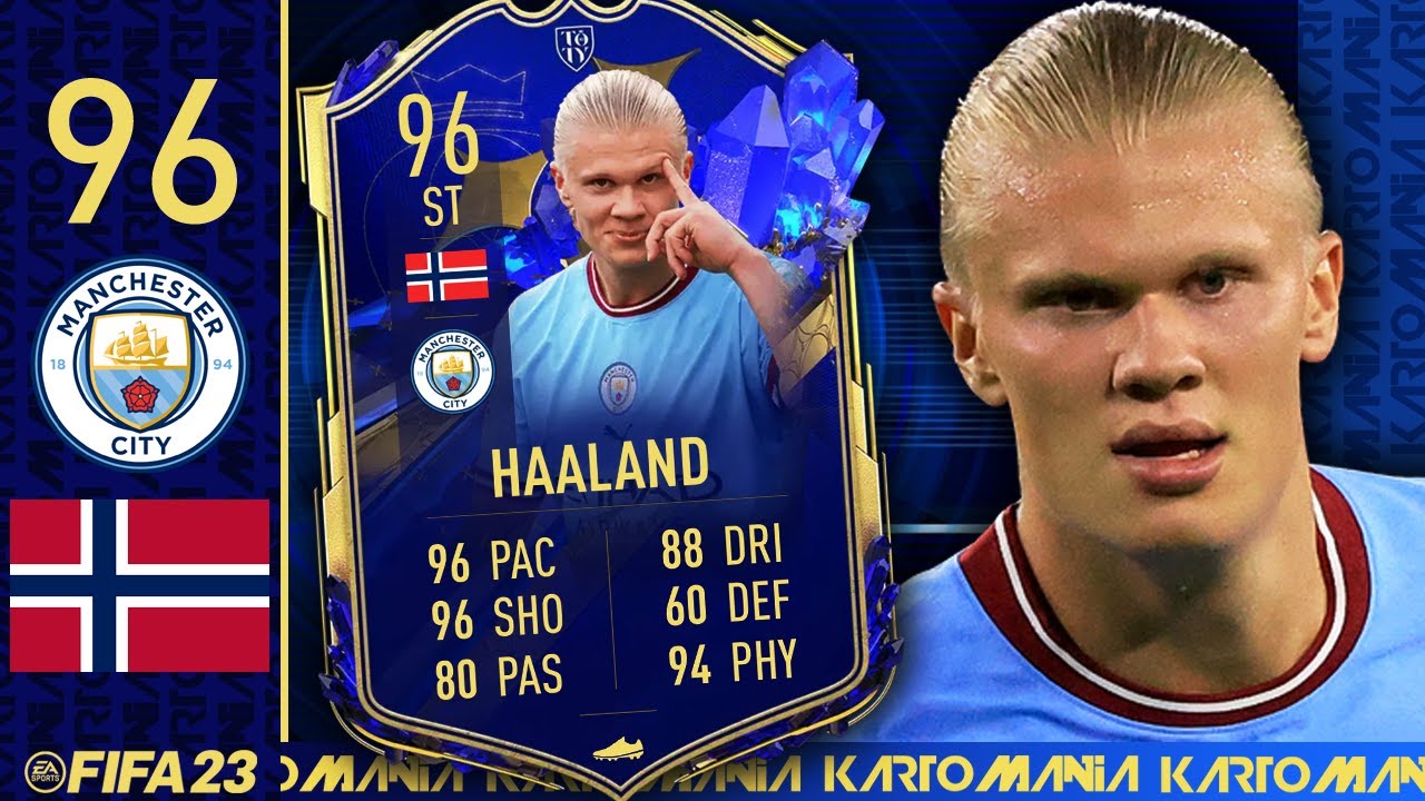 FIFA 23 - Arcyłotr, czy przereklamowany gwiazdor? 96 TOTY Erling Haaland!