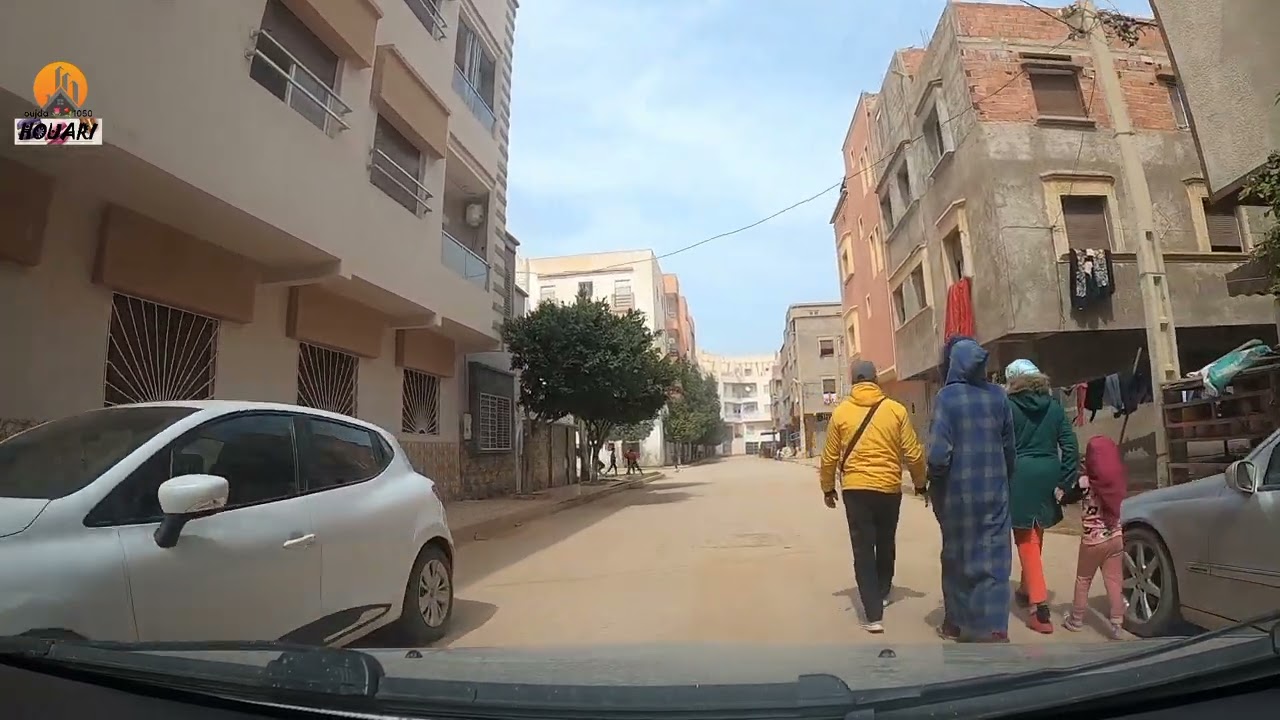 جولة في أحياء مدينة السعيدية.....  petite balade dans saidia...🏖🏖🏖