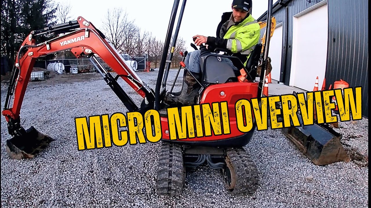 Mini excavator Overview Yanmar Vio17!