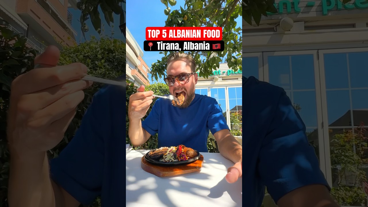 TOP 5 Must-Try Balkan Food in Tirana, Albania 🇦🇱 