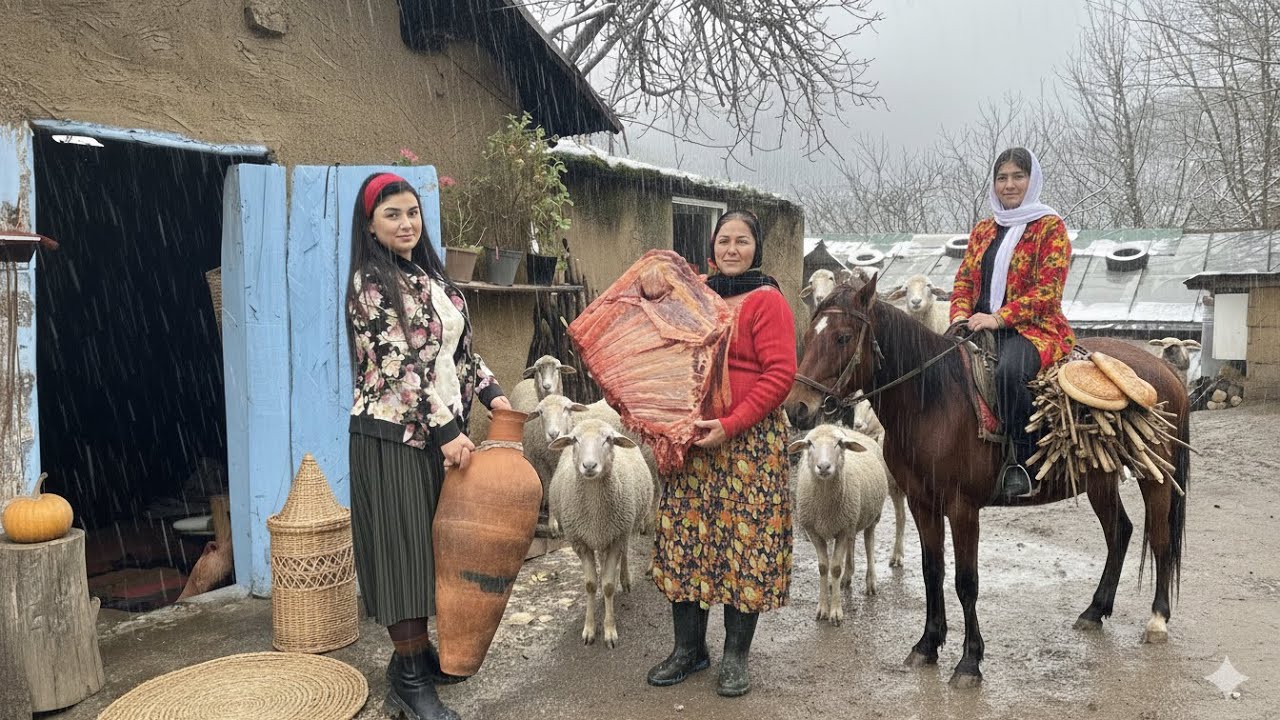 The Secret of Old-Fashioned Abgoosht | Teaching My Daughter Traditional Cooking