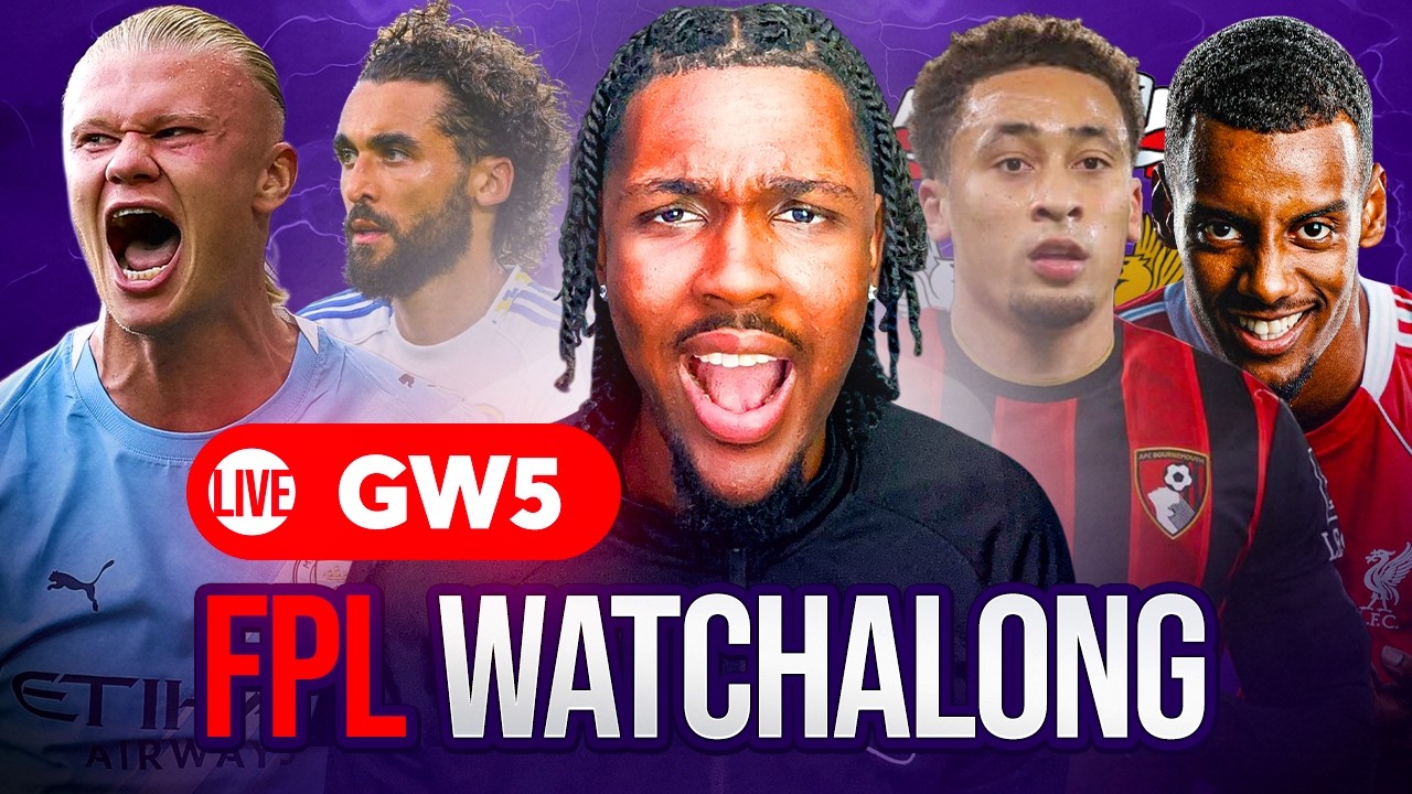 LIVE FPL WATCHALONG: MAN CITY vs SUNDERLAND🔥| LEEDS vs C'PALACE | B'MOUTH vs LIVERPOOL