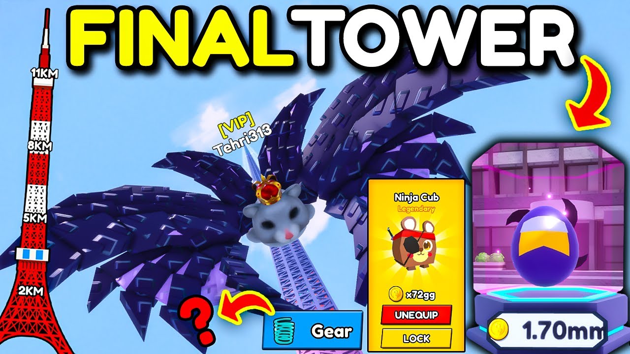 I Climbed The FINAL TOWER And Got Super Auto Climb In Climb & Jump Tower (Roblox)!